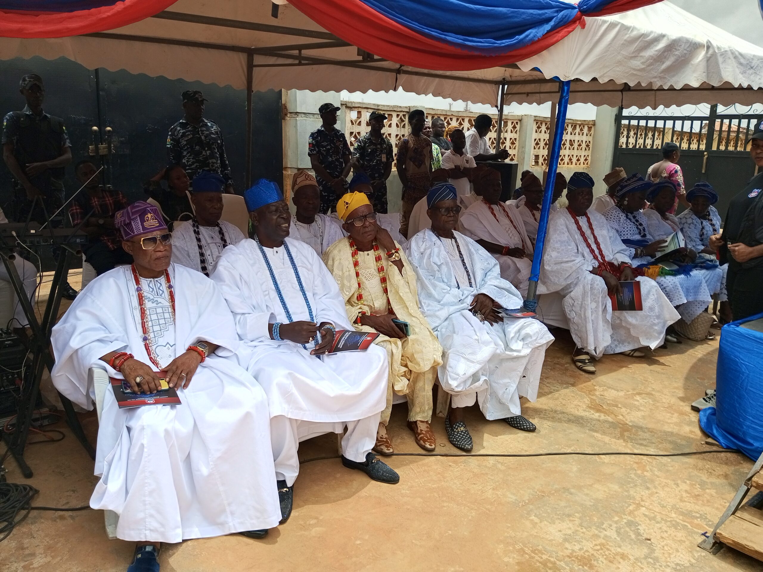 The prominent leaders of Ikorodu, Chiefs and great leaders at the IDPIL scholarship and bursary awards presentation