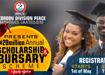 IDPIL 20millon Scholarships and Bursary Award 2023 Kicks off