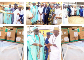 IKORODU DIVISION PEACE INITIATIVE (IDPIL) FLAGS-OFF 3RD ANNIVERSARY CELEBRATION WITH GENEROUS DONATION TO IMMIGRATION OFFICE IN  IGBOGBO