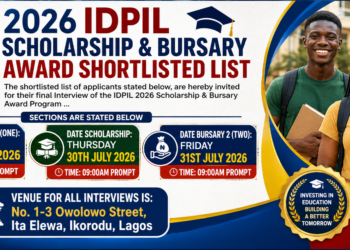 Scholarship & Bursary Shortlisted list 2026