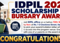 IDPIL 2026 Scholarship and Bursary Awardees